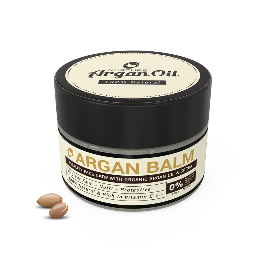 VITALITY FACE CARE WITH ORGANIC ARGAN OIL & COCOA - Nurture Argan