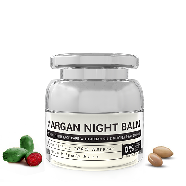 ETERNAL YOUTH FACE CARE WITH ARGAN BALM & PRICKLY PEAR SEED OIL - Nurture Argan
