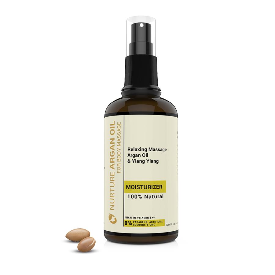 RELAXING MASSAGE - ARGAN OIL & YLANG YLANG - Nurture Argan