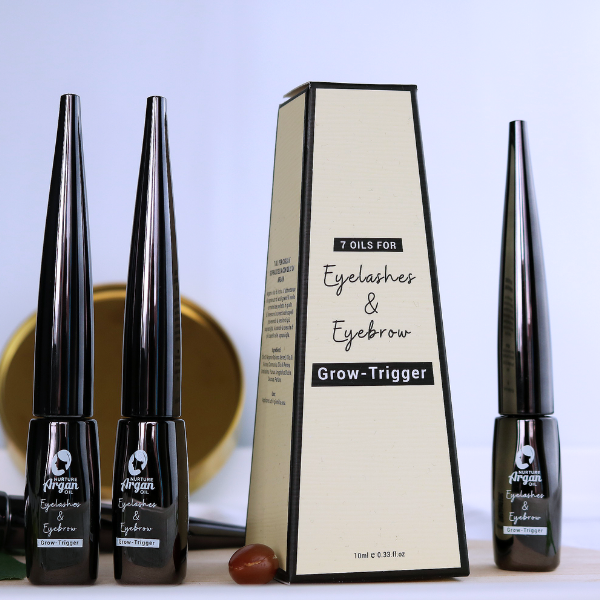 7 OILS FOR EYELASHES & EYEBROWS WITH ARGAN OIL