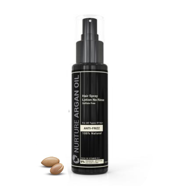 ANTI-FRIZZ ARGAN SPRAY LOTION - NO RINSE - Nurture Argan