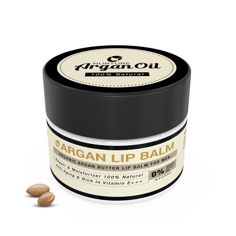 ORGANIC ARGAN  LIP BALM FOR MEN - Nurture Argan