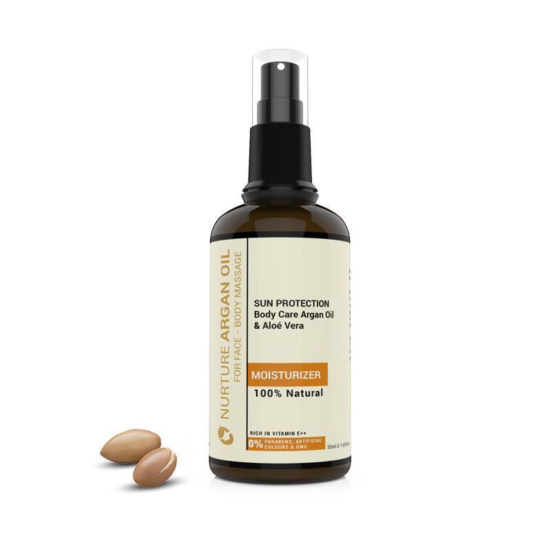 SUN PROTECTION - BODY CARE ARGAN OIL & ALOE VERA - Nurture Argan